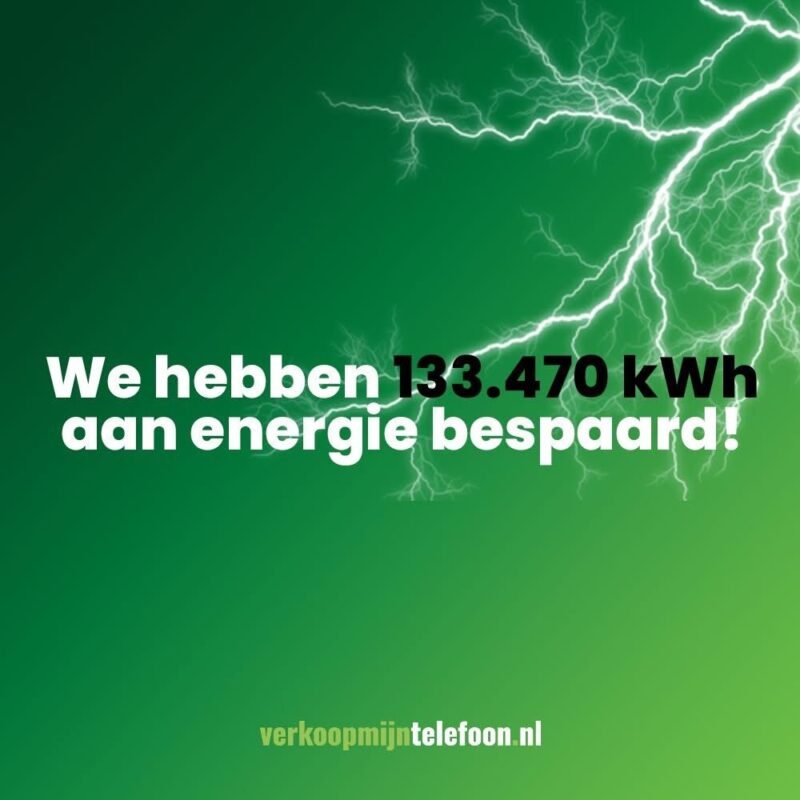 Energie besparing telefooninruilen